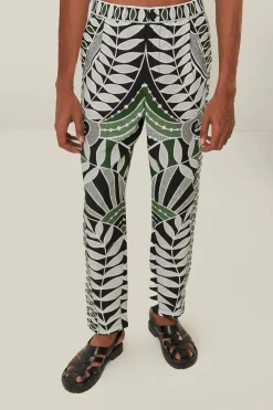 FARM Rio  Pantalon<Pantalon Nature en Dentelle Noire