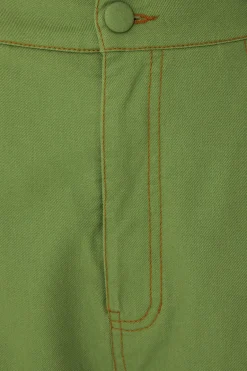 FARM Rio  Pantalon<Pantalon plissé vert