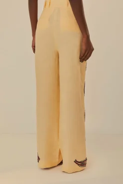 FARM Rio  Pantalon<Pantalon serpent Sand Time