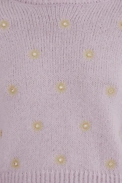 FARM Rio  Pulls Et Sweat-shirts<Pull en tricot brodé miroir