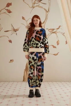 FARM Rio  Pulls Et Sweat-shirts<Pull en tricot léopard coloré