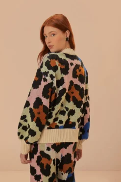 FARM Rio  Pulls Et Sweat-shirts<Pull en tricot léopard coloré