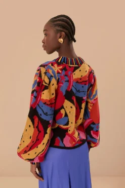 FARM Rio  Pulls Et Sweat-shirts<Pull en tricot multicolore Fruitelicious