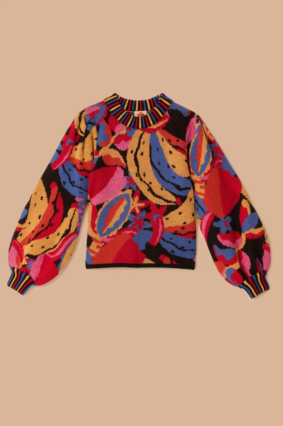 FARM Rio  Pulls Et Sweat-shirts<Pull en tricot multicolore Fruitelicious