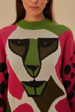 FARM Rio  Pulls Et Sweat-shirts<Pull en tricot Onca Kambozistica