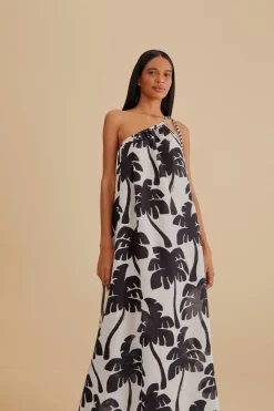 FARM Rio  Des Dissimulations<Robe de plage à la noix de coco
