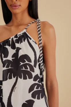 FARM Rio  Des Dissimulations<Robe de plage à la noix de coco
