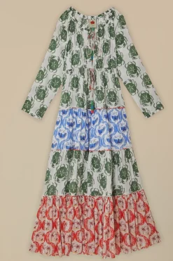 FARM Rio  Robes Longues<Robe longue à manches longues Stamp Mix