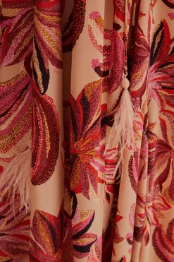 FARM Rio  Robes Longues<Robe longue à tapisserie florale et col en V