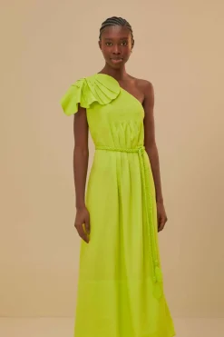 FARM Rio  Robes Longues<Robe longue Lenzing™ Ecovero™ Euroflax™ Green Leaf