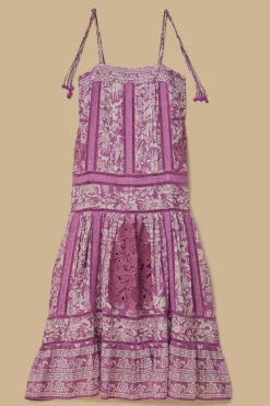 FARM Rio Robes Longues<Robe longue lilas Sweet Garden sans manches