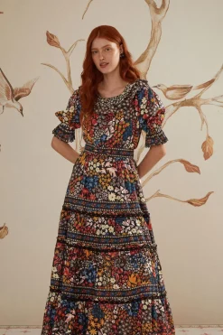 FARM Rio  Robes Longues<Robe longue noire Jujus Garden