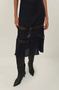 FARM Rio  Robes Longues<Robe longue noire sans manches