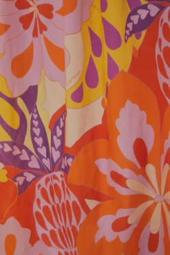FARM Rio Robes Longues<Robe longue sans manches à fleurs Lee