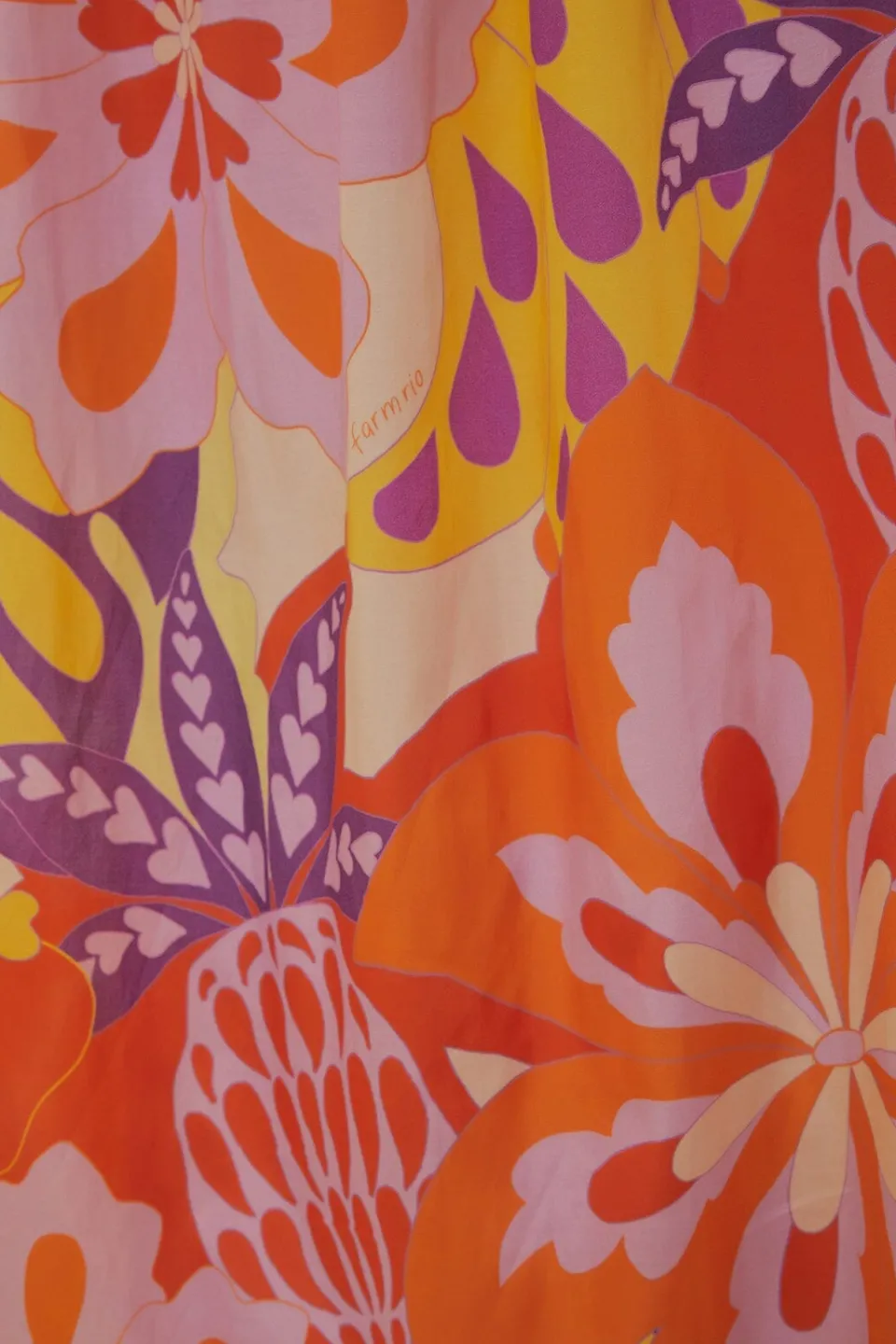 FARM Rio Robes Longues<Robe longue sans manches à fleurs Lee