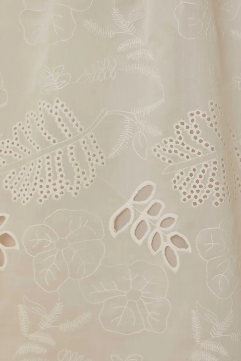 FARM Rio Robes Midi<Robe midi blanc cassé