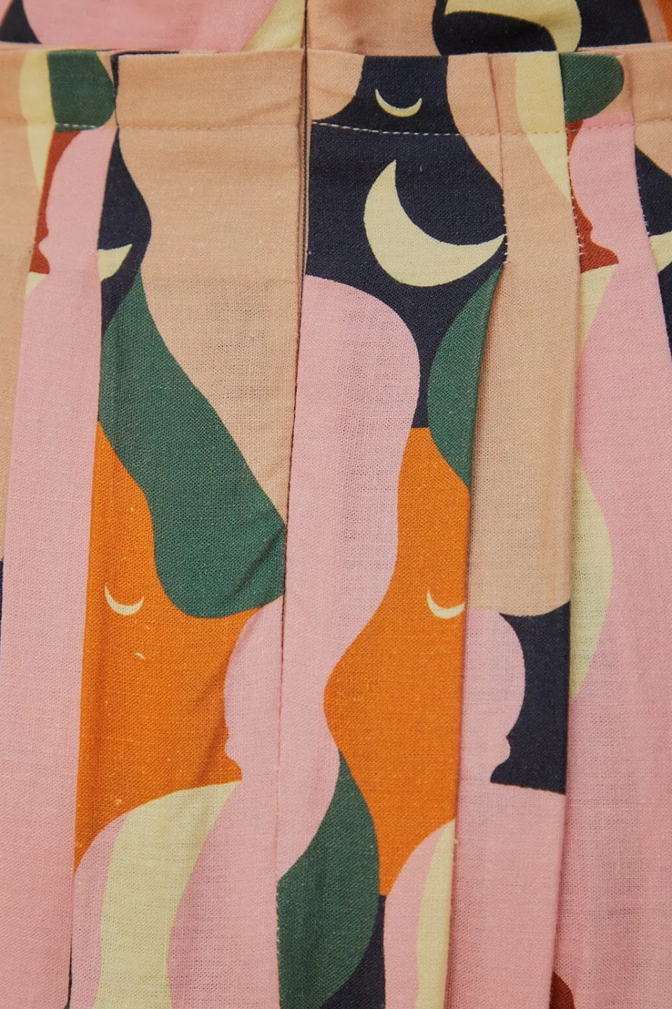FARM Rio  Robes Midi<Robe midi multicolore sans manches The Kiss