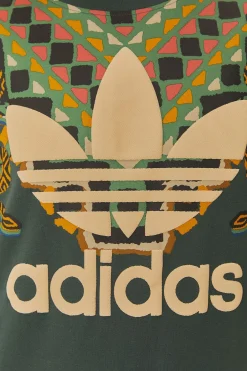 FARM Rio  T-shirts<Robe t-shirt verte Adidas Farm Rio