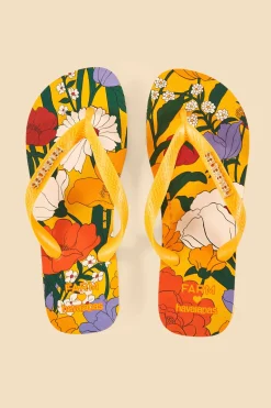 FARM Rio  Des Sandales<Sandales Havaianas fleuries bucoliques