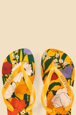 FARM Rio  Des Sandales<Sandales Havaianas fleuries bucoliques