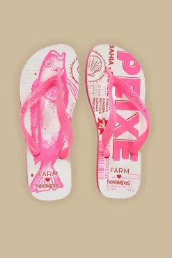FARM Rio  Des Sandales<Sandales Peixe Havaianas roses