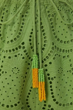 FARM Rio  Shorts<Short à œillets vert ananas