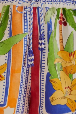 FARM Rio Shorts<Short blanc cassé Destination tropicale LENZING™ ECOVERO™ Euroflax™