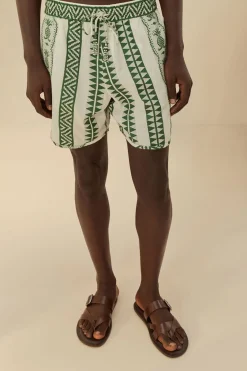 FARM Rio  Shorts<Short Jacquard Ananas