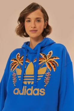 FARM Rio  Pulls Et Sweat-shirts<Sweat-shirt Adidas Farm Rio bleu