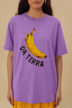 FARM Rio  T-shirts<T-shirt décontracté en coton biologique Da Terra