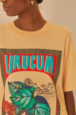 FARM Rio  T-shirts<Urucum T-shirt coupe relax