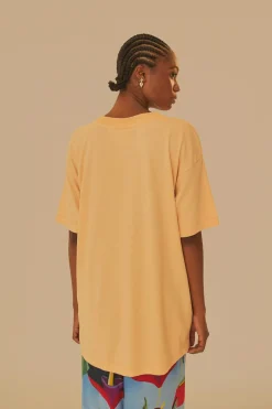 FARM Rio  T-shirts<Urucum T-shirt coupe relax