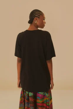 FARM Rio  T-shirts<Yawanawa T-shirt coupe relax